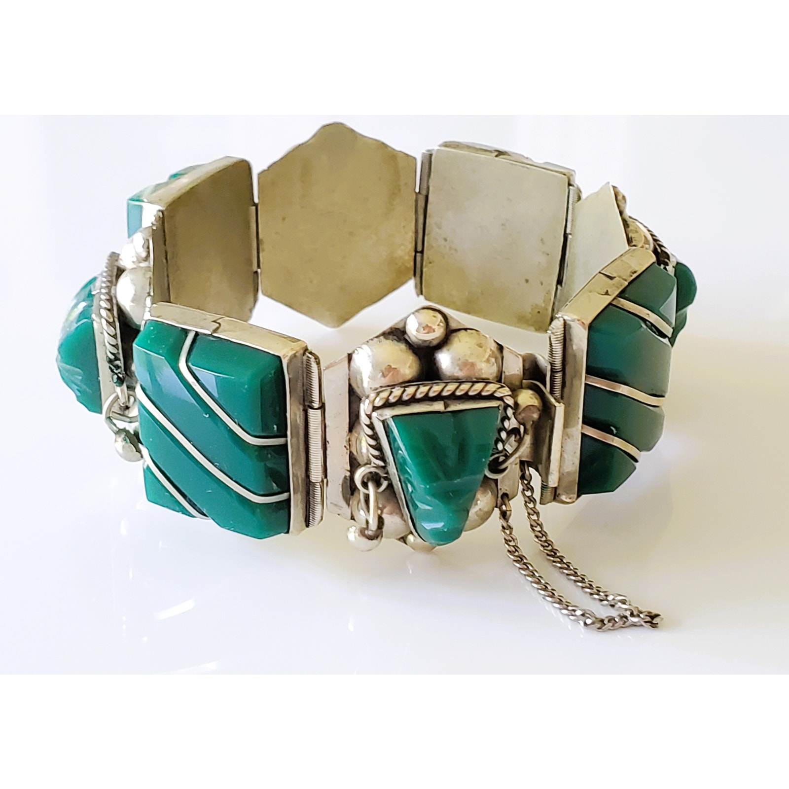 Vintage Mexico Sterling Silver Bracelet 149$